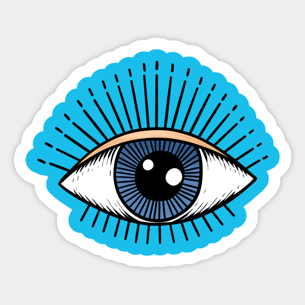 third Eye Sticker by magamarcas